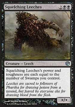 Squelching Leeches⁣ - Journey into Nyx⁣ (Uncommon)⁣ [84]