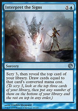 Interpret the Signs⁣ - Journey into Nyx⁣ (Uncommon)⁣ [43]