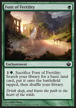 Font of Fertility⁣ - Journey into Nyx⁣ (Common)⁣ [123]
