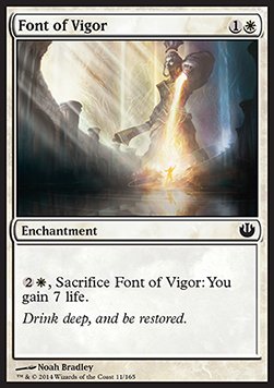 Font of Vigor⁣ - Journey into Nyx⁣ (Common)⁣ [11]