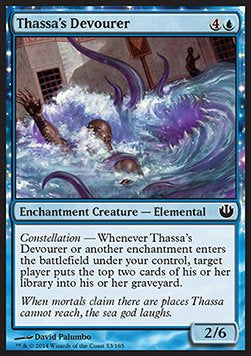 Thassa's Devourer⁣ - Journey into Nyx⁣ (Common)⁣ [53]