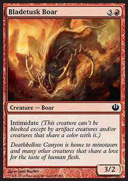 Bladetusk Boar⁣ - Journey into Nyx⁣ (Common)⁣ [90]