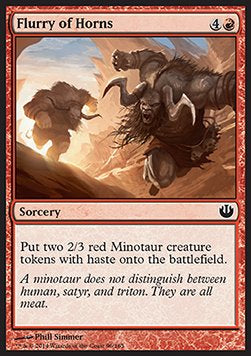 Flurry of Horns⁣ - Journey into Nyx⁣ (Common)⁣ [96]