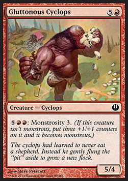 Gluttonous Cyclops⁣ - Journey into Nyx⁣ (Common)⁣ [99]