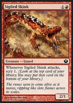 Sigiled Skink⁣ - Journey into Nyx⁣ (Common)⁣ [111]