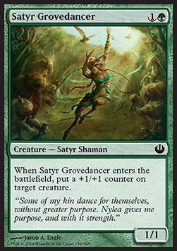 Satyr Grovedancer⁣ - Journey into Nyx⁣ (Common)⁣ [139]
