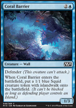 Coral Barrier - Magic 2015 (Common) [M15-49]