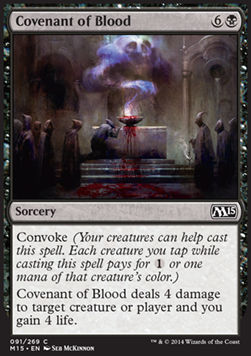 Covenant of Blood - Magic 2015 (Common) [M15-91]
