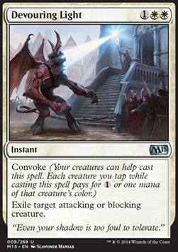 Devouring Light - Magic 2015 (Uncommon) [M15-9]