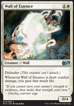Wall of Essence⁣ - Magic 2015⁣ (Uncommon)⁣ [41]