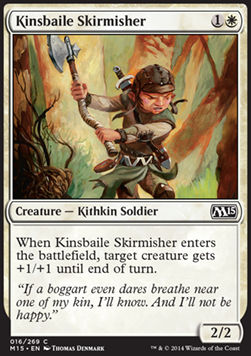 Kinsbaile Skirmisher - Magic 2015 (Common) [M15-16]