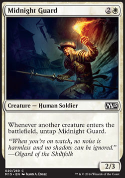Midnight Guard - Magic 2015 (Common) [M15-20]