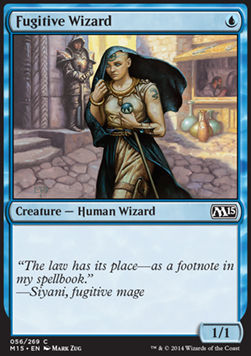 Fugitive Wizard - Magic 2015 (Common) [M15-56]