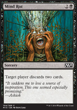 Mind Rot⁣ - Magic 2015⁣ (Common)⁣ [104]