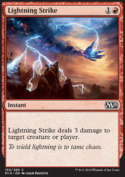 Lightning Strike⁣ - Magic 2015⁣ (Common)⁣ [155]