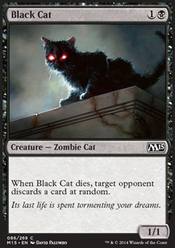 Black Cat⁣ - Magic 2015⁣ (Common)⁣ [86]