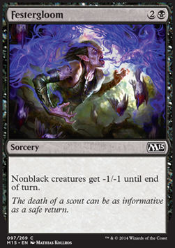 Festergloom⁣ - Magic 2015⁣ (Common)⁣ [97]
