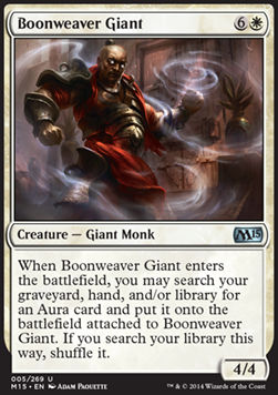 Boonweaver Giant - Magic 2015 (Uncommon) [M15-5]