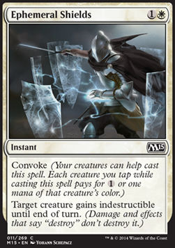 Ephemeral Shields - Magic 2015 (Common) [M15-11]