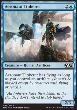 Aeronaut Tinkerer - Magic 2015 (Common) [M15-43]