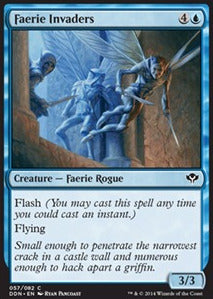 Faerie Invaders - Duel Decks: Speed vs. Cunning (Common) [DDN-57]