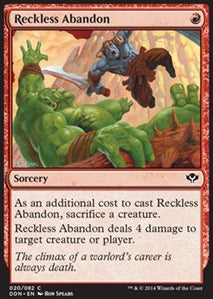 Reckless Abandon - Duel Decks: Speed vs. Cunning (Common) [DDN-20]