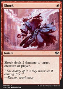 Shock - Duel Decks: Speed vs. Cunning (Common) [DDN-21]