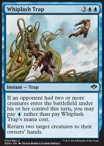 Whiplash Trap - Duel Decks: Speed vs. Cunning (Common) [DDN-70]