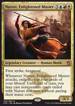 Narset, Enlightened Master⁣ - Khans of Tarkir⁣ (Mythic)⁣ [190]