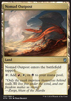 Nomad Outpost - Khans of Tarkir (Uncommon) [KTK-237]
