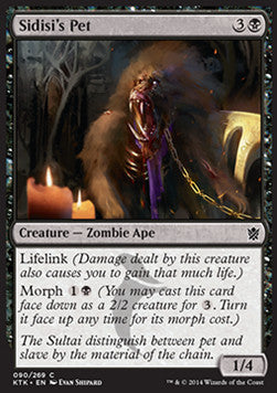 Sidisi's Pet⁣ - Khans of Tarkir⁣ (Common)⁣ [90]
