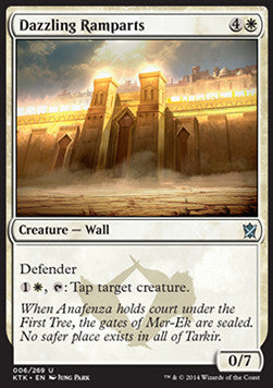 Dazzling Ramparts - Khans of Tarkir (Uncommon) [KTK-6]