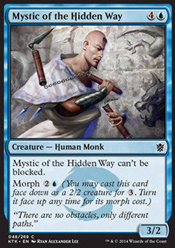 Mystic of the Hidden Way⁣ - Khans of Tarkir⁣ (Common)⁣ [48]