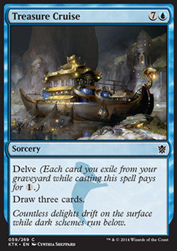Treasure Cruise - Khans of Tarkir (Common) [KTK-59]