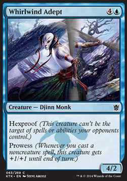 Whirlwind Adept⁣ - Khans of Tarkir⁣ (Common)⁣ [63]