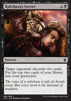 Rakshasa's Secret⁣ - Khans of Tarkir⁣ (Common)⁣ [84]