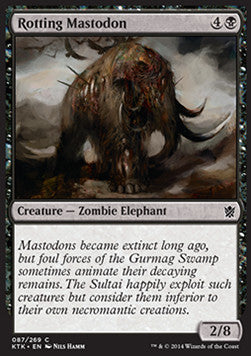 Rotting Mastodon⁣ - Khans of Tarkir⁣ (Common)⁣ [87]
