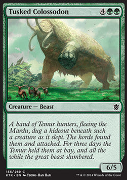 Tusked Colossodon - Khans of Tarkir (Common) [KTK-155]