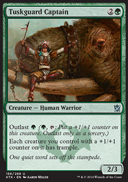 Tuskguard Captain - Khans of Tarkir (Uncommon) [KTK-156]