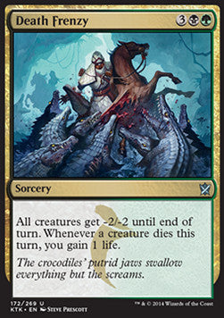 Death Frenzy - Khans of Tarkir (Uncommon) [KTK-172]
