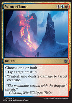 Winterflame - Khans of Tarkir (Uncommon) [KTK-213]