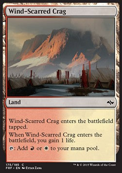 Wind-Scarred Crag - Fate Reforged (Common) [FRF-175]