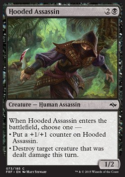 Hooded Assassin⁣ - Fate Reforged⁣ (Common)⁣ [73]