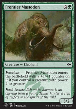 Frontier Mastodon⁣ - Fate Reforged⁣ (Common)⁣ [130]