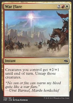 War Flare⁣ - Fate Reforged⁣ (Common)⁣ [158]