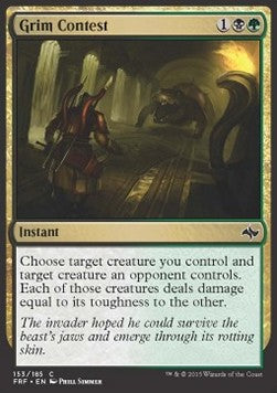 Grim Contest⁣ - Fate Reforged⁣ (Common)⁣ [153]