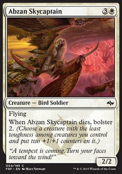 Abzan Skycaptain⁣ - Fate Reforged⁣ (Common)⁣ [4]