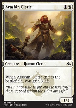 Arashin Cleric⁣ - Fate Reforged⁣ (Common)⁣ [5]