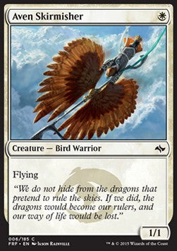 Aven Skirmisher⁣ - Fate Reforged⁣ (Common)⁣ [6]