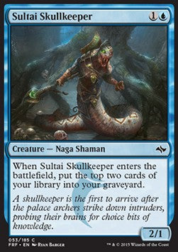 Sultai Skullkeeper⁣ - Fate Reforged⁣ (Common)⁣ [53]